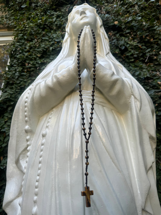 Brown Tiger Eye Rosary